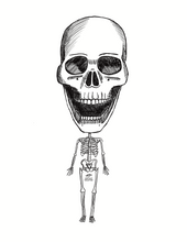 Load image into Gallery viewer, Sketchy Skeleton
