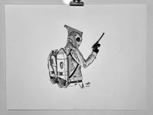 Load image into Gallery viewer, Pen and Ink Portrait, 1 Subject