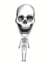 Load image into Gallery viewer, Sketchy Skeleton
